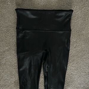 SPANX Black Leggings Size Medium